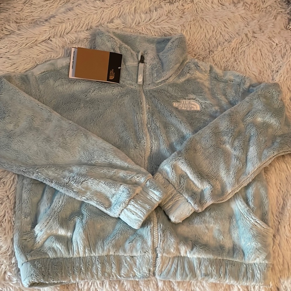 NWT The North Face Zip Up Fleece Jacket Size L 14/16